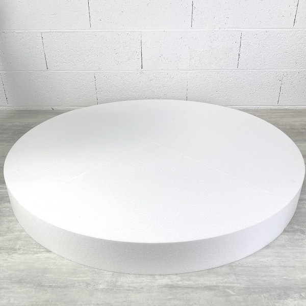 Disque XXXL épaisseur 10 cm, diamètre 100 cm, polystyrène pro haute densité, 28 kg/ m3 dummy 1 mètre - Photo n°4