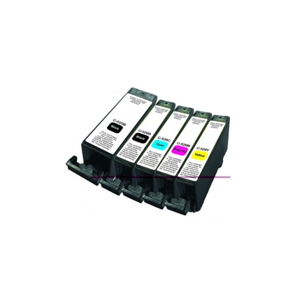 Pack Cartouches Compatibles Canon C-525/526 Pack Uprint C-525/526 Compatible Canon - Photo n°2