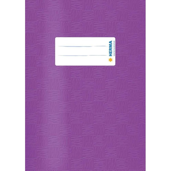 Protège-cahier, A5, en PP - Violet opaque - Photo n°1