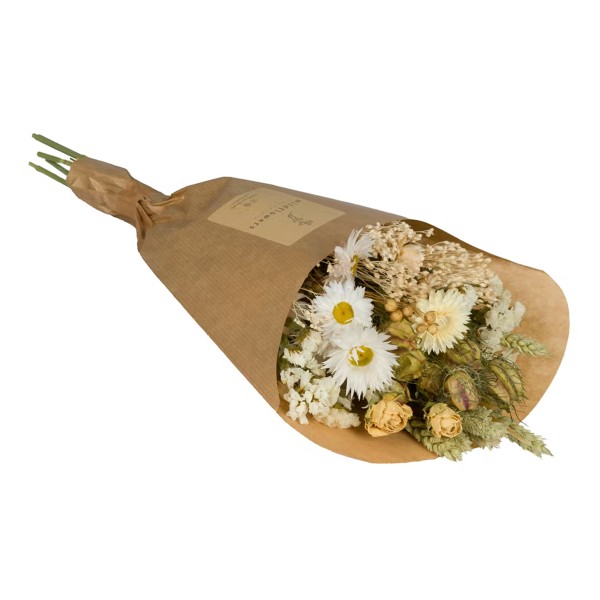 Bouquet de fleurs séchées - Naturel - Petit modèle - 35 cm - Photo n°1