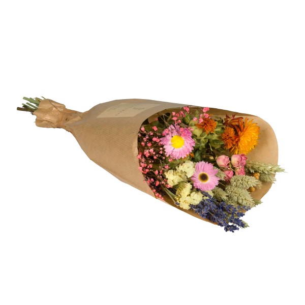 Bouquet de fleurs séchées - Multicolore - Petit modèle - 35 cm - Photo n°1