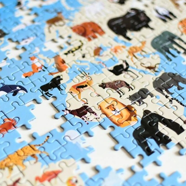 Puzzle Découverte Poppik - Animaux - 500 pcs - Photo n°2