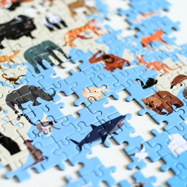 Puzzle Découverte Poppik - Animaux - 500 pcs - Photo n°4