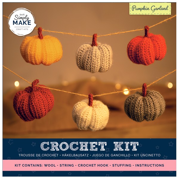 Kit crochet Automne - Citrouilles - 1 pce - Photo n°1