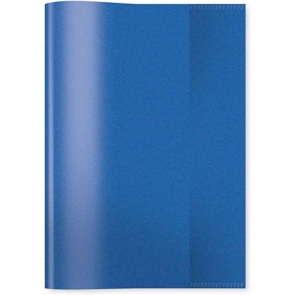 Protège-cahiers, A5, en PP - Bleu transparent - Photo n°1