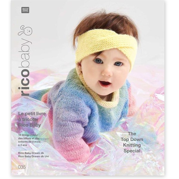 Livre Tricot Rico Design - Rico Baby n°35 - 19 modèles - Photo n°1