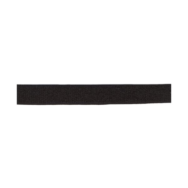 Bobine 25m élastique lingerie 10mm Noir 10mm - Photo n°1