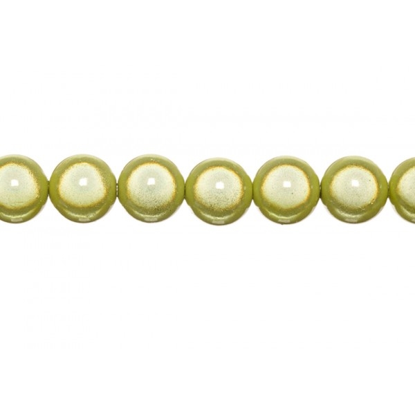 10x perles Magiques Rondes 6mm JAUNE - Photo n°1