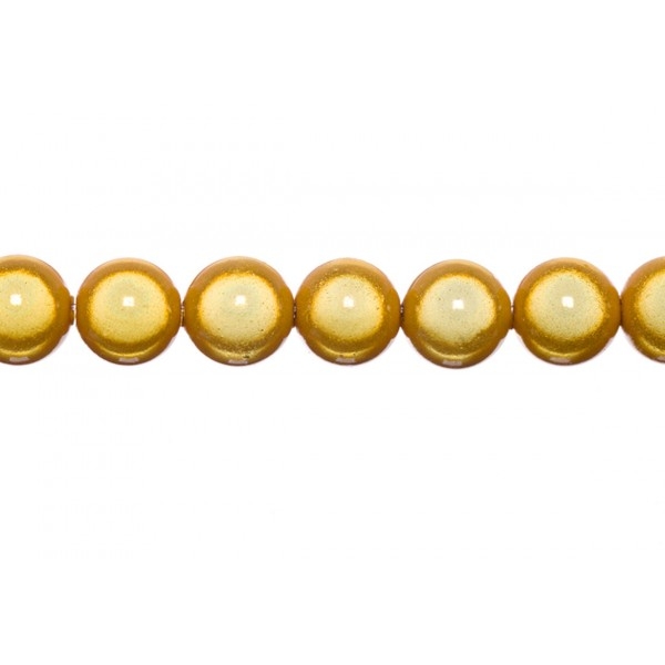 10x perles Magiques Rondes 6mm GOLD - Photo n°1
