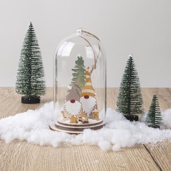 Mini décor 3D - Lutins de Noël - 8,4 x 6 cm - Photo n°2