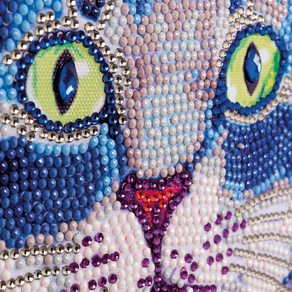 Broderie Diamond Painting - Chat - 40 x 30 cm - Photo n°5