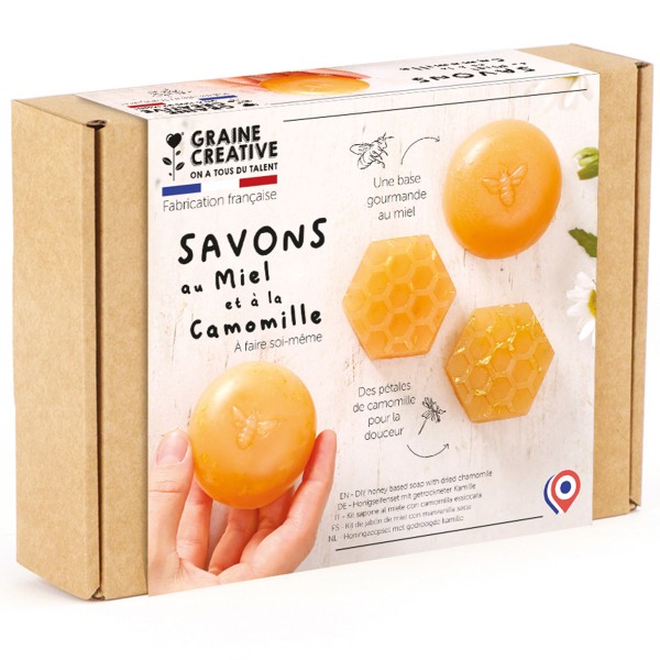 Kit DIY savon - Miel et Camomille - Photo n°1