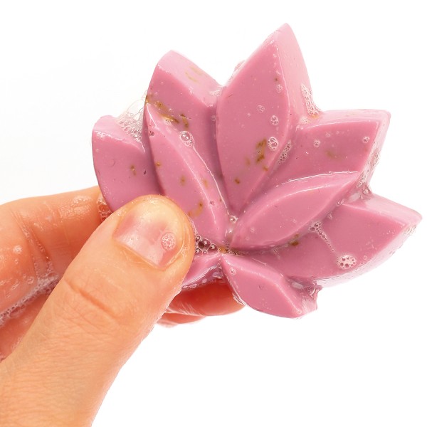 Mini moule thermoformé - Fleur de lotus - 7 x 6 cm - Photo n°2
