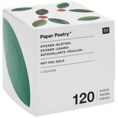 Stickers Papier Washi - I love Christmas - Feuilles - 120 pcs