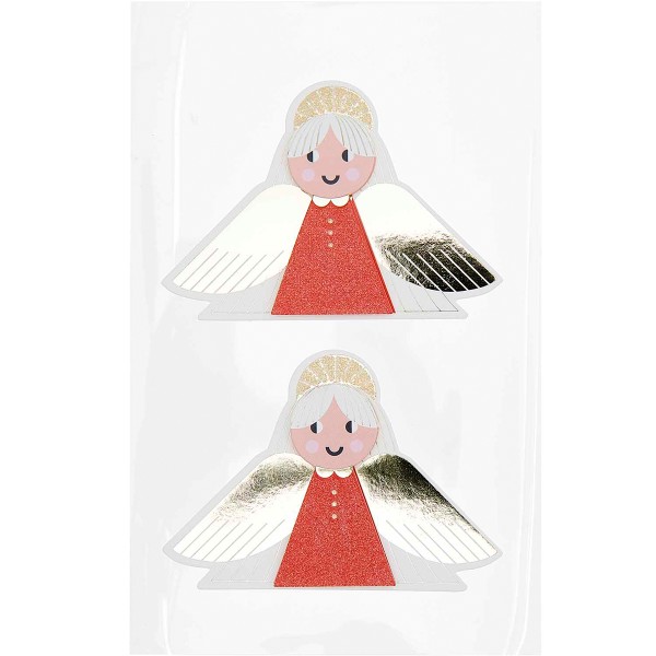 Stickers 3D - I love Christmas - Anges - 2 pcs - Photo n°2