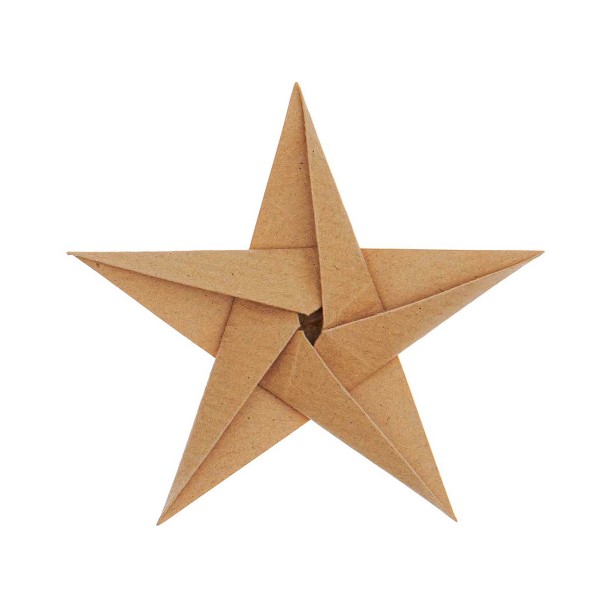 Papier origami - Kraft - 15 x 15 cm - 32 feuilles - Photo n°1