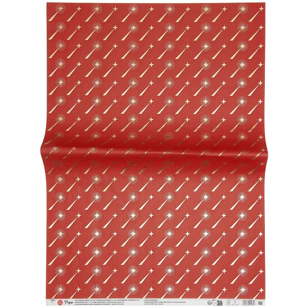 Paper Patch I love Christmas - Etoiles filantes - 30 x 42 cm - Photo n°1