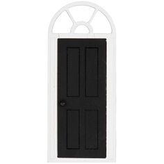Porte miniature - Noir et Blanc - 23 x 10 cm
