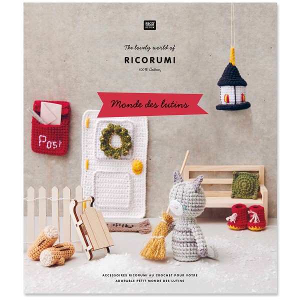 Livre crochet Ricorumi - Monde des Lutins - 16 modèles - Photo n°1