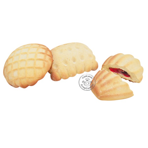 Moule en bois pour biscuits fourrés - Petits biscuits - 3 pcs - Photo n°2