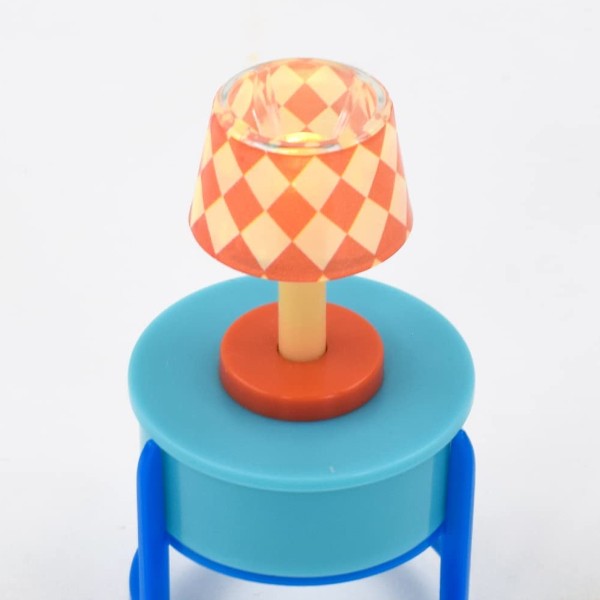 Accessoires maison de poupée Djeco - Lampe sur table ronde - 1 pce - Photo n°4
