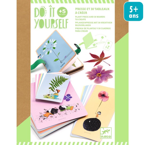 Kit Do It Yourself Djeco - Presse - 30 cartes - Photo n°1