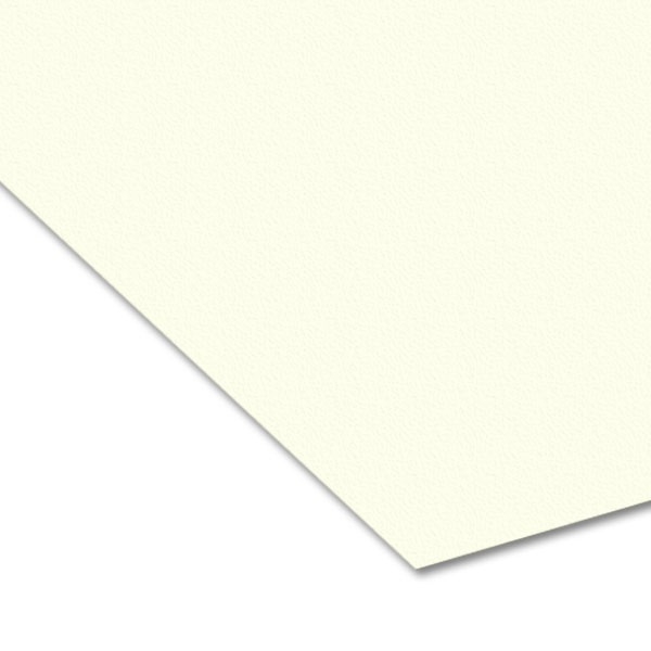 Carton de bricolage - 500 x 700 mm - 220 g. - Blanc perle - Photo n°1