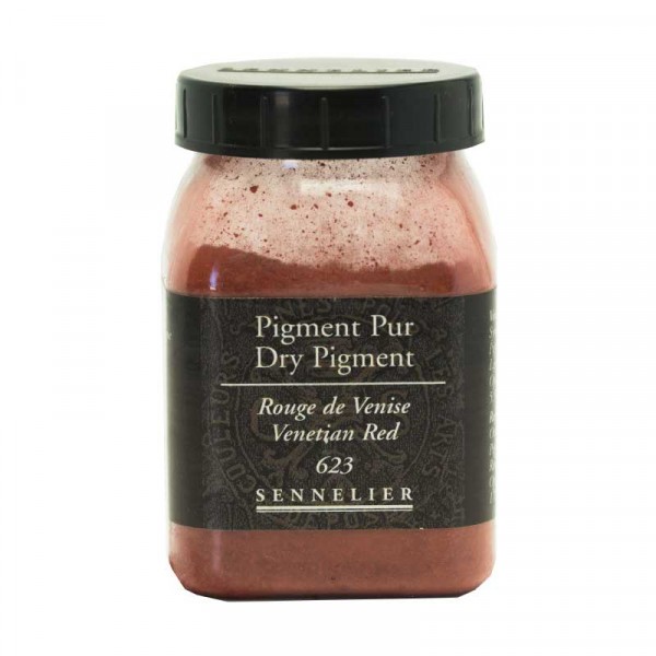 Pigment en poudre - Sennelier - Rouge de Venise - Pot de 200 ml - Photo n°1