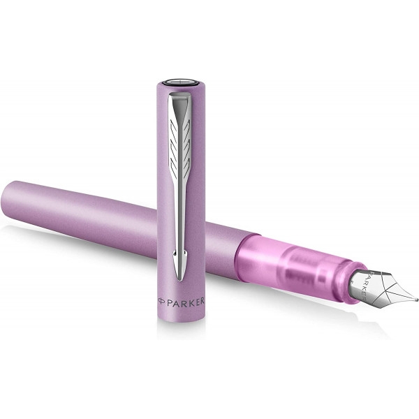 Stylo plume - Lilas - Parker - Vector XL - Pointe fine - Rechargeable - Photo n°1