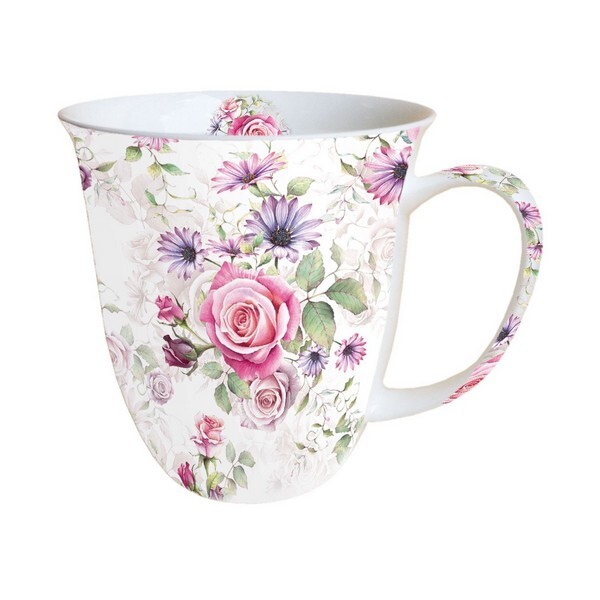 Mug, tasse, porcelaine AMBIENTE 10.5 cm 0.4 l MADELINE - Photo n°1