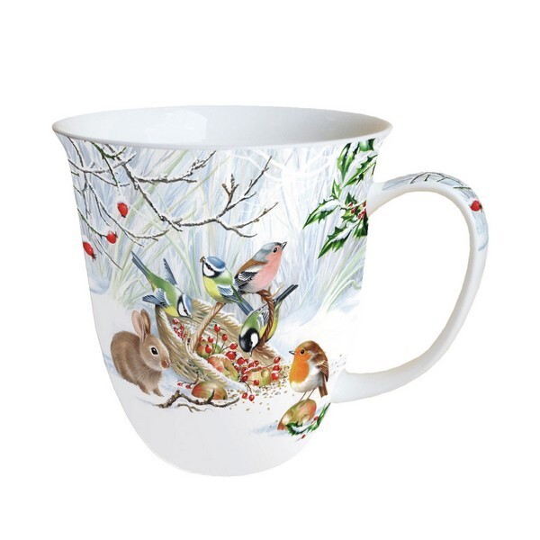 Mug, tasse, porcelaine AMBIENTE 10.5 cm 0.4 l WINTER TREAT - Photo n°1