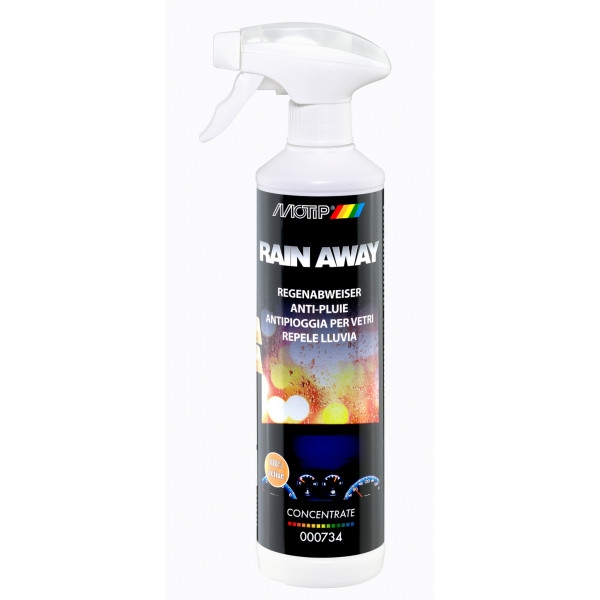 Spray anti-pluie - Pare-brise rétroviseurs de voiture - Motip - 500ml - Photo n°1