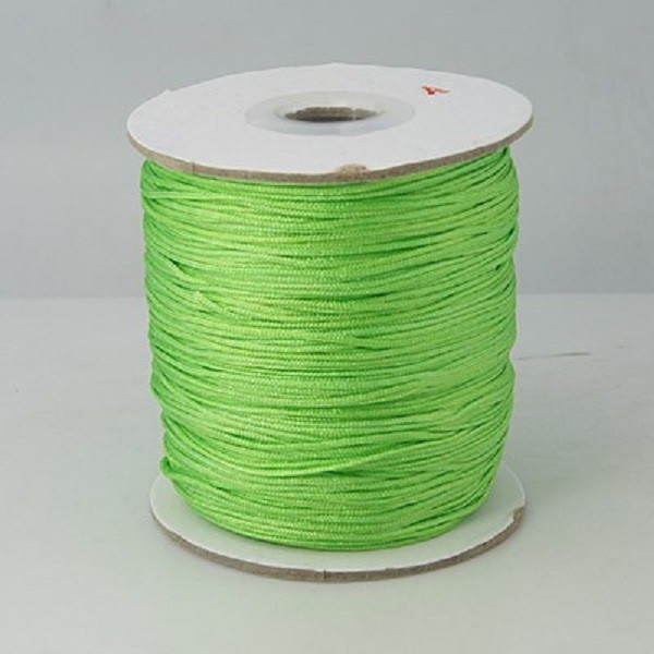 Fil nylon 1.5 mm vert clair x 5 m - Photo n°1