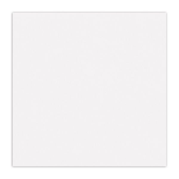 Feuille unie lisse blanche Cardstock Florence 30,5cm x 30,5cm - Photo n°1