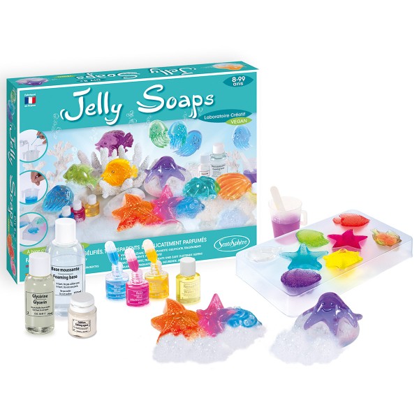 Kit DIY Jelly Soaps - Savons gélifiés & cristallins - Photo n°2