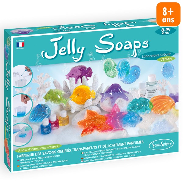 Kit DIY Jelly Soaps - Savons gélifiés & cristallins - Photo n°1