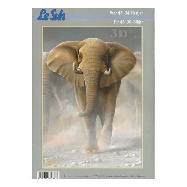 Livre feuilles 3D A4 46 motifs ANIMAUX 320011 - Photo n°1