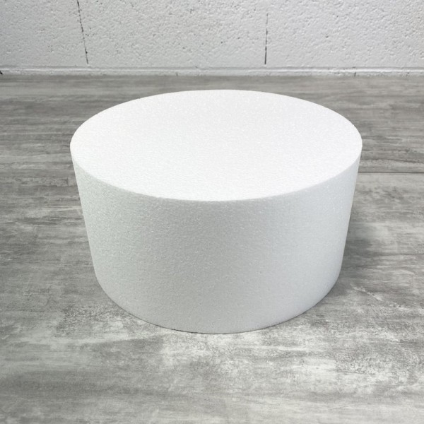 Disque épaisseur 15 cm, diamètre 35 cm, polystyrène pro haute densité, 28 kg/ m3 - Photo n°1