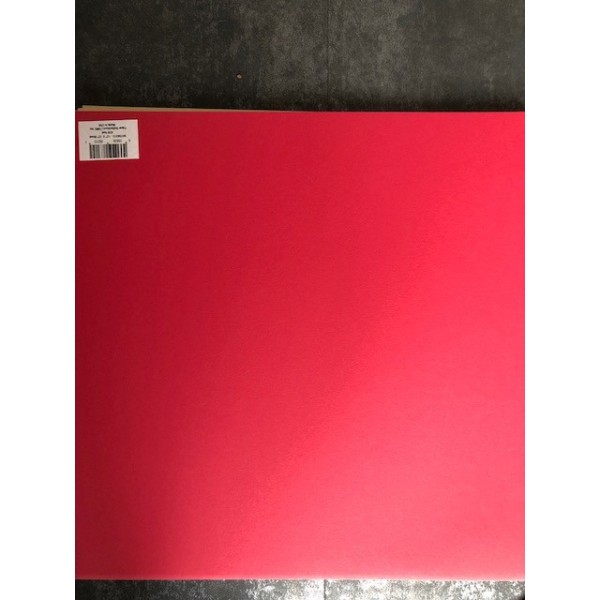 Feuille unie rouge Noël Cardstock 30,5cm x 30,5cm - Photo n°1