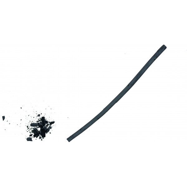 Fusains - Noir - 3 à 4 mm - 25 bâtons - Sennelier - Photo n°2