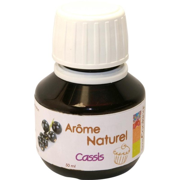 Arome naturel alimentaire Cassis 50 ml - Photo n°1