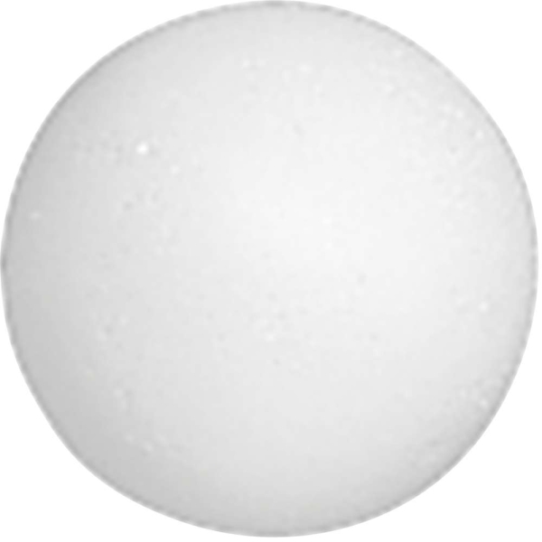 Boule de polystyrène - 50 mm - Blanc - Knorr Prandell - Photo n°1