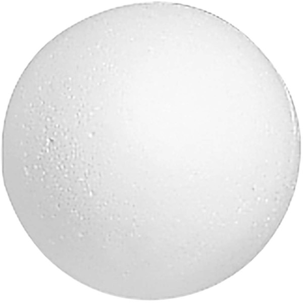 Boule de polystyrène - 70 mm - Blanc - Knorr Prandell - Photo n°1