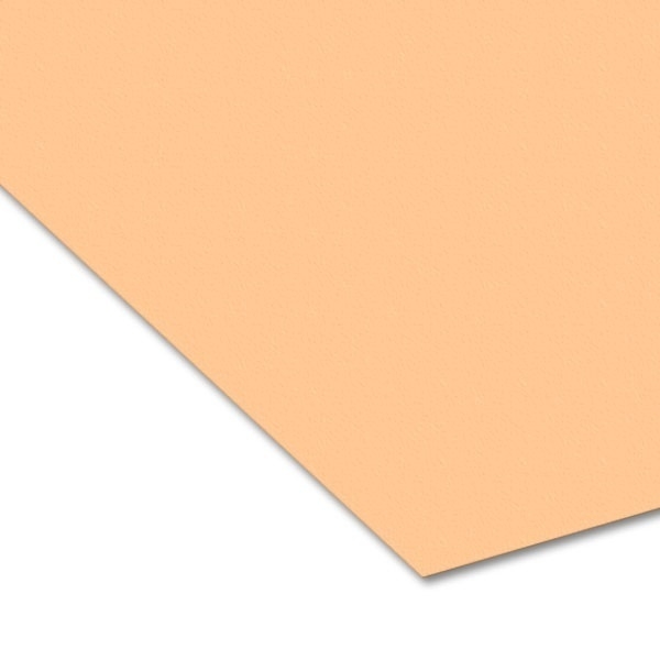 Carton de bricolage, 50x70 cm, 300 g/m2 - Abricot - Photo n°1