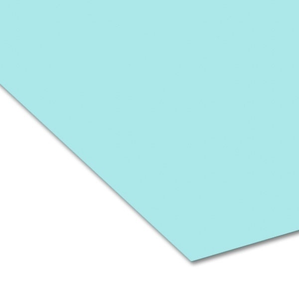 Carton de bricolage, 50x70 cm, 300 g/m2 - Bleu glace - Photo n°1