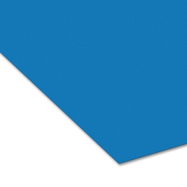 Carton de bricolage, 50x70 cm, 300 g/m2 - Bleu moyen - Photo n°1