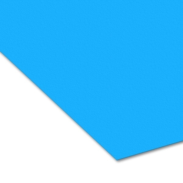 Papier de bricolage, 50x70 cm, 130 g/m2 - Bleu pacifique - Photo n°1