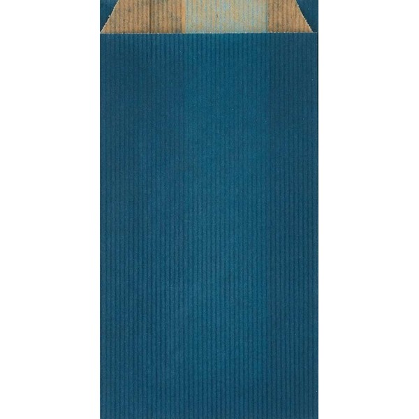 Pochettes cadeau, (L)180 mm x (H)320 mm - Bleu - Photo n°1