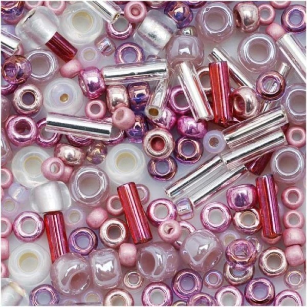 Mix Rocaille TOHO - Hime (pink) - Photo n°1