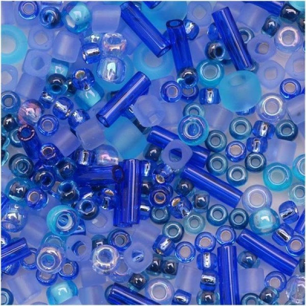 Mix Rocaille TOHO - Amamizu (blue) - Photo n°1